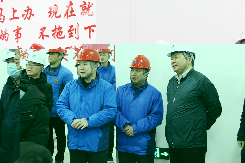 省应急管理厅党委书记、厅长张海阁来公司检查安全生产工作